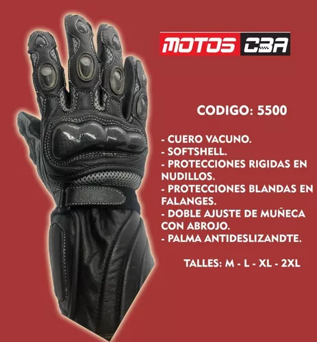 Guantes de moto de cuero - [Mejores precios y códigos de descuento]