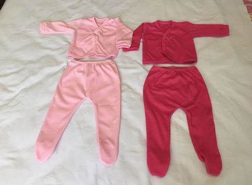 Conjunto Bebé Pelele Y Batita Talle 0 Y 1. Algodón,nuevos!