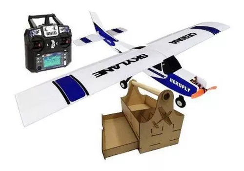 Avião caça FX820 de controle remoto 2.4 GHz de 2 canais– Comprei de Boa