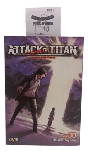 Libro Manga - Attack On Titan - Vol 30 - Hajime Isayama