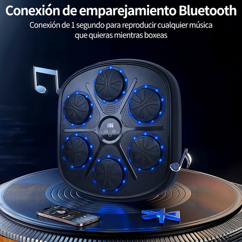 Máquina De Boxeo Musical Kimwood Inteligente Profesional Con Patalla