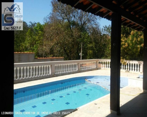 Linda Chácara Localizada Em Socorro, Interior De São Paulo; - 570 - 34064542