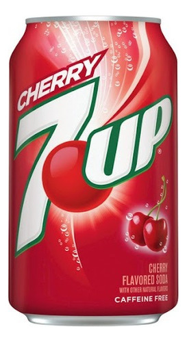 Bebida 7 Up Cherry 355ml