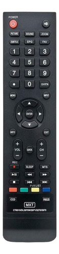 Mando a distancia para televisor LED Toshiba Sti Dl2971 Ct-6510 Mxt Semp