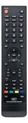 Controle Remoto Tv Led Semp Toshiba Sti Dl2971 Ct-6510 Mxt