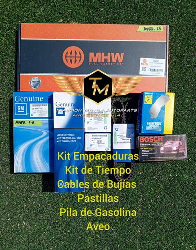 Kit De Correa De Tiempo Gm Aveo