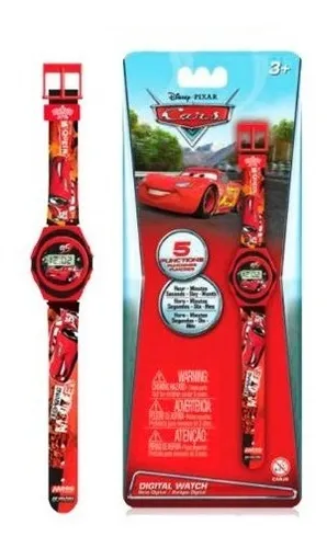 Reloj Digital Cars Disney Pixar Intek