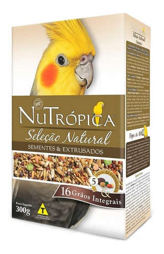 Nutrópica Ração Para Calopsita Seleção Natural 900g