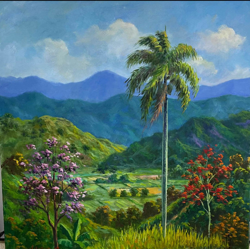 Miguel Núñez 40-40 Óleo Sobre Tela (Usado)
