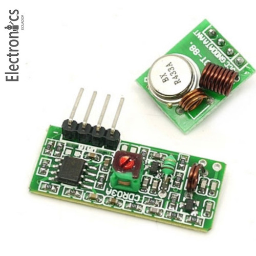 Emisor Receptor 433mhz Kit Emisor+receptor Radiofrecuencia