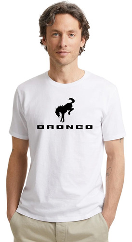 Remera Ford Bronco - Algodón - Unisex - Diseño Estampado B