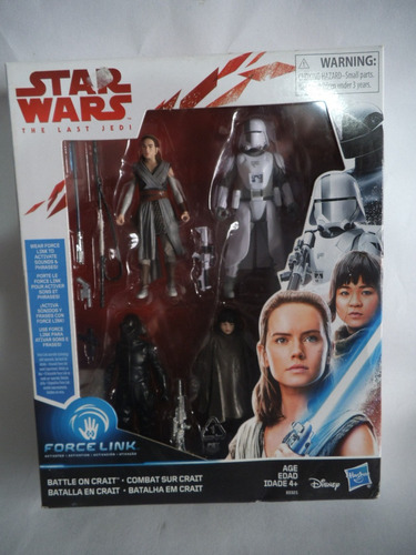 Imagen 1 de 2 de Rey , Rose , Walker Driver Y Gunner Star Wars Last Jedi