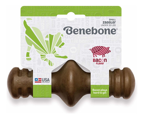 Benebone Small Zaggler Hueso Masticable Juguete Perro