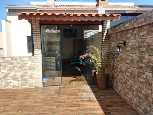Imagem 4 de 20 de Cobertura Sem Condomínio De 112 M² Com 02 Quartos Planejados (sendo 01 Suíte) À Venda, Por R$ 550.000 - Silveira - Santo André/sp - Co0747