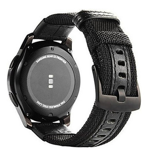 Gear S3 Bandas Nylon Maxjoy S3 Frontier Classic Band 22 Mm W