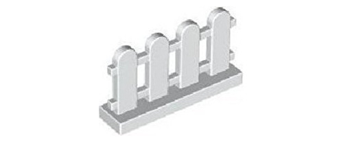 Valla De Estacas Blanca Lego, 1 X 4 X 2, A Granel