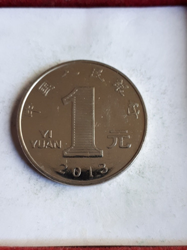 Moneda China 1 Yuan 2013