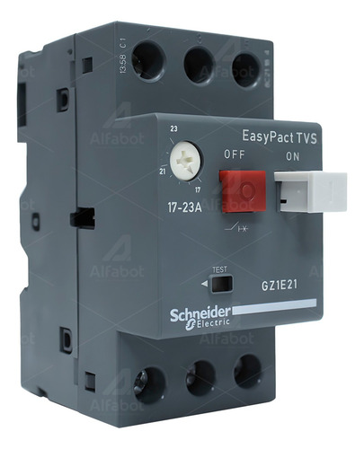 Disjuntor-motor Schneider Gz1e21 17-23a