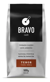 Bravo Café Gourmet Moído 500g Alta Mogiana 100% Café Arábica