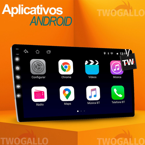 Multimídia Ford Ecosport 2017 2018 2019 2020 2021 Carplay 9p