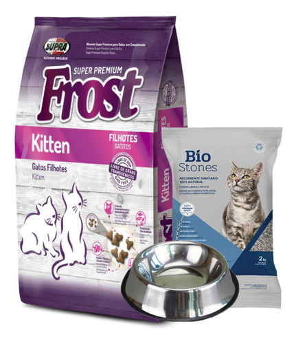 Alimento Frost Kitten Para Gato Cachorro 10 Kg + Regalo