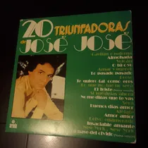 Comprar José José 20 Triunfadoras Lp Vinilo