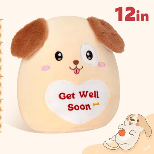 Peluche Suave De Perro Recupérate Pronto De 12 Pulgadas We