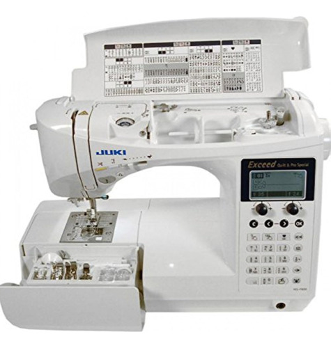 Juki Hzl-f600, Máquina De Coser Y Elaboración De Acolchad. Color Blanco