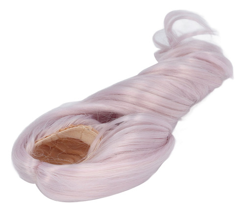 Peluca De Seda Suave Para Muñecas, 1/6, 15.517.5 Cm, Circunf