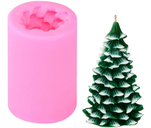 Molde De Silicona Arbol De Navidad 3d Velas/jabon/resina