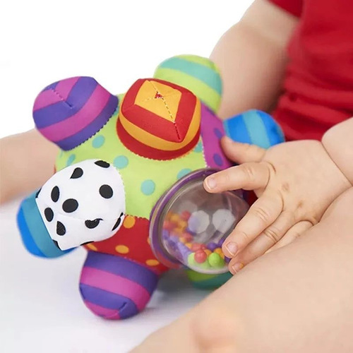 Pack Sensorial Bebe 0 A 6 Meses - 5 Juguetes