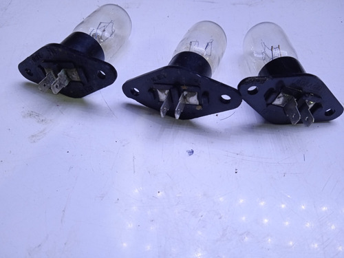 Lote De 3 Focos Para Horno De Microondas 20w Varios Modelos (Usado)