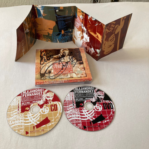 Alejandro Fernández / México / Madrid Cd + Dvd Autografiado Estándar (Usado)