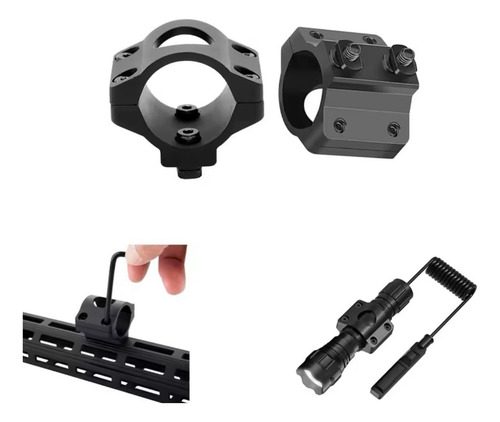 Soporte Para Linterna Ho Laser Con Sistema Mlok