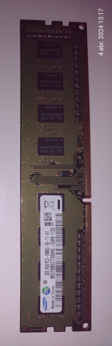 Memoria Samsung 2gb (1x2gb) Pc3 10600 Ddr3 Perfecta 