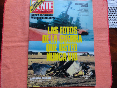 Revista Gente - Malvinas - Nro.877 - Fotos De Guerra - 1982