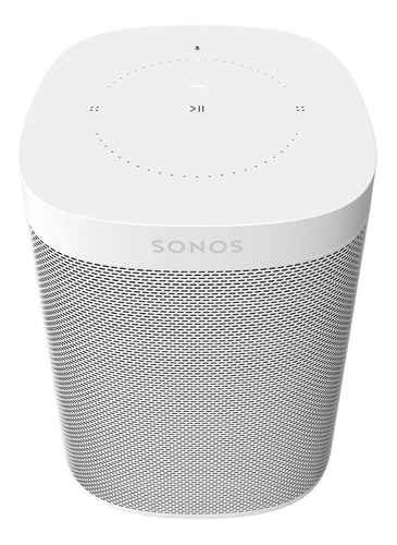 Imagen 1 de 4 de Bocina inteligente Sonos One Gen 2 con asistente virtual Google Assistant y Alexa white 100V/240V