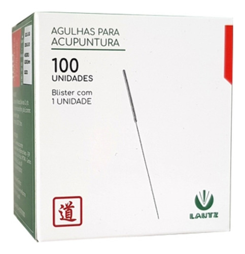 Agulha Acupuntura 25x40 Cx 100 Un Lautz(importada)