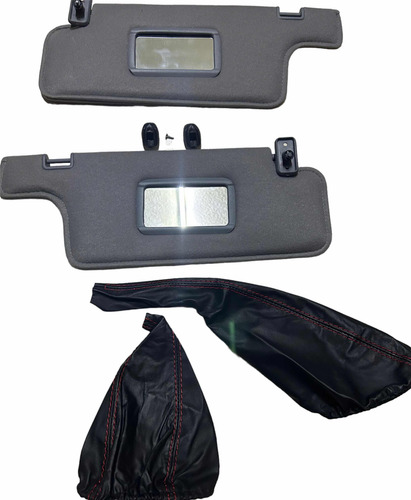 Kit De Viseras C/soportes, Fundas En Piel Para Golf,jetta A2
