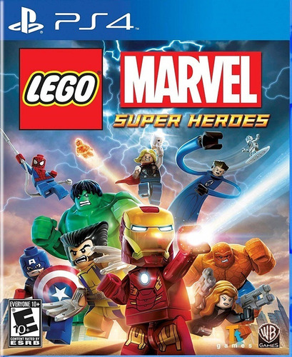 Ps4 Lego Marvel Super Heroes Playstation 4 Nuevo 
