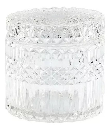 Caramelera Vidrio Glass Para Velas 8 X 9  ( X 2 Unidades ) 