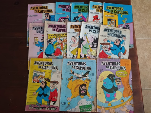 Aventuras De Capulina Comics Tamaño Grande Varios Numeros