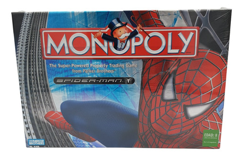 Monopoly Spiderman 2006 Hombre Araña Marvel Sellado