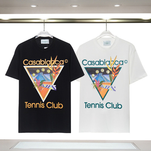 Playera Casablan Para Hombre Y Mujer, Camisa De Talla Grand