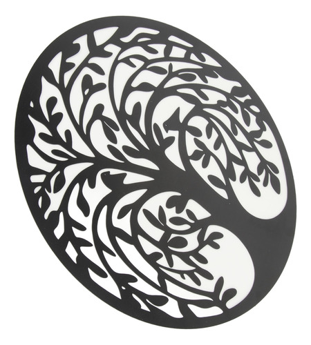 Decoración De Pared Con Forma De Árbol De La Vida, De Hierro