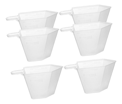 6 Piezas Medición De La Taza Medición De Accesorios Para