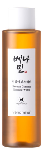 Venamine Formula Vegana De Agua De Esencia De Ginseng Corean