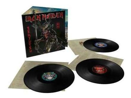 Imagem 1 de 10 de Iron Maiden -senjutsu- 3lp's(180gramas-preto)-lacrado