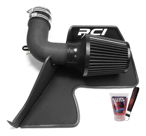 Kit Intake Filtro Ar Lavável Jetta, Fusca 211cv 2014 A 2016