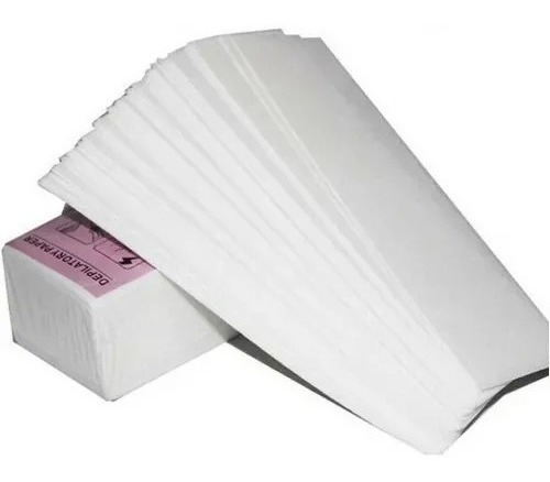 Bandas Depilatoria Bandas De Papel Cera Para Depilar 100unid